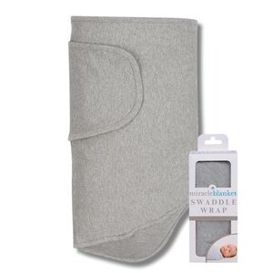 miracle blanket swaddle in gray